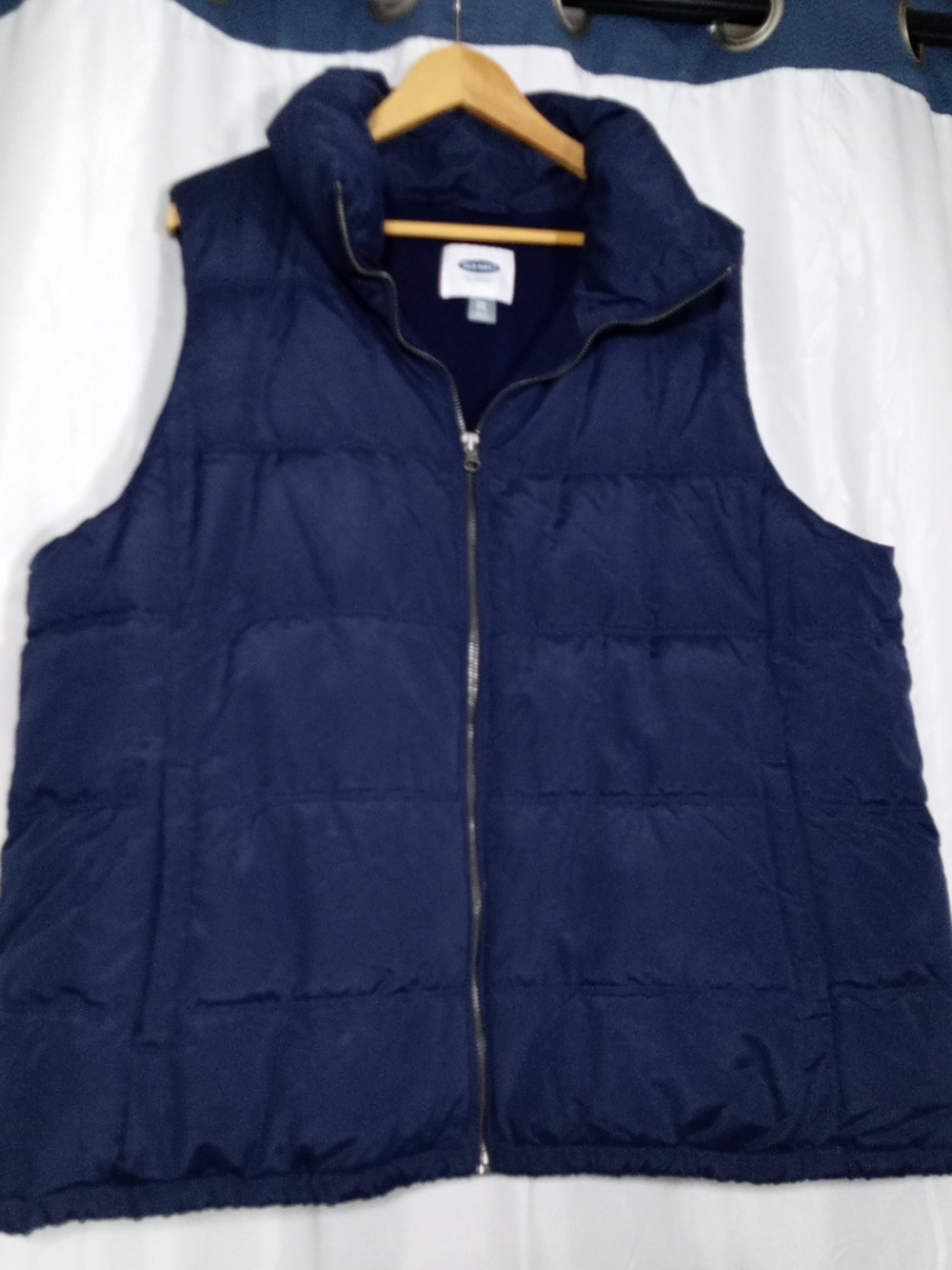 Old Navy Navy Blue Quilted Jacket